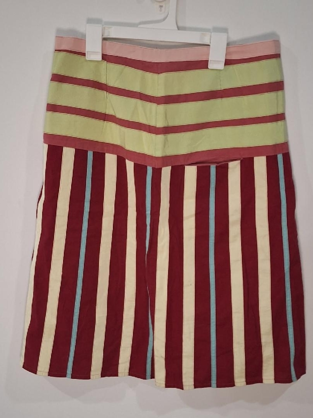 Neesh By D.A.R. Striped Multicolor High-Waist Shorts